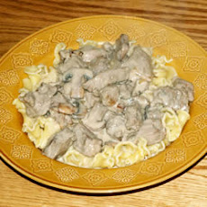 Boyfriend Bait Beef Stroganoff
