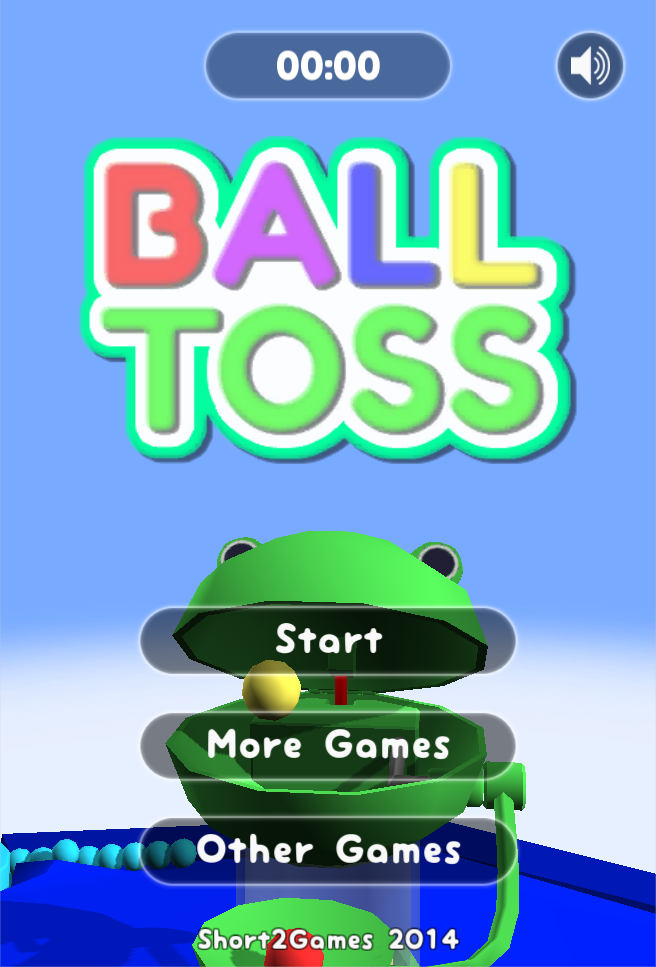 Android application Ball Toss screenshort