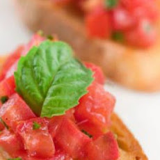 Bruschetta with Tomato and Basil