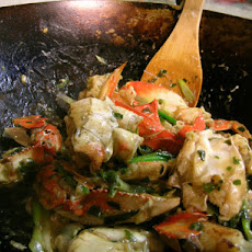 Cracked Crab in Ginger Wine Sauce