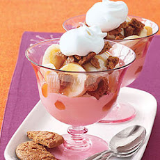Gingersnap-Banana Sundaes