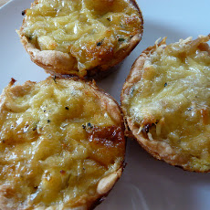 Mini Swiss Cheese Quiche