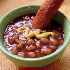 Barbecue Pit BBQ Beans