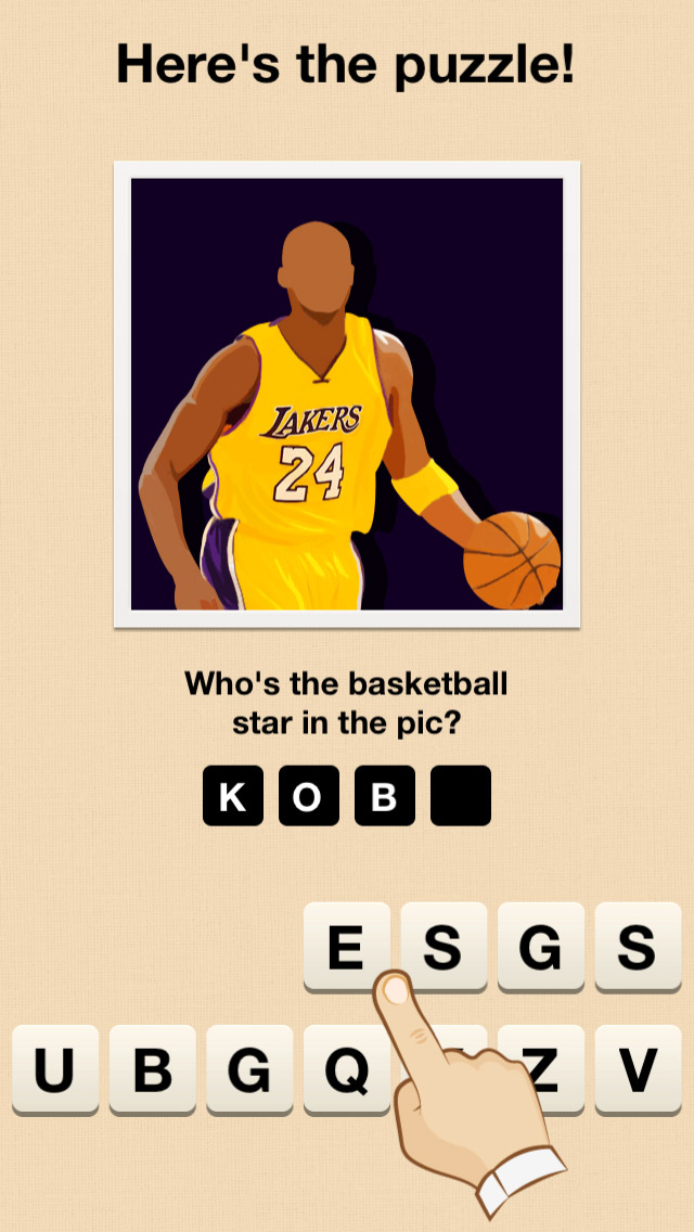 Android application Hi Guess the Basketball Star screenshort