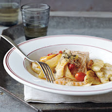 Roast Salmon and Vegetables