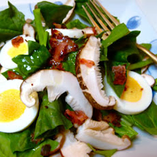 Spinach and Mushroom Salad