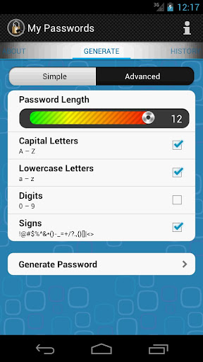 【免費工具App】My Passwords Generator ADFREE-APP點子