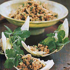 Thai Ground-Pork Salad with Mint and Cilantro