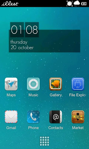 Athena HD Launcher Pro Theme