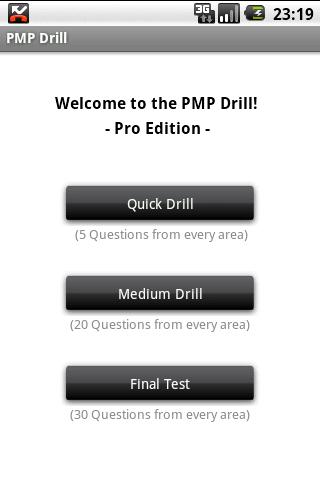 Drill for the PMP® Exam