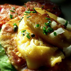 Kathys Fried Halloumi Cheese With Lime and Caper Vinaigrette
