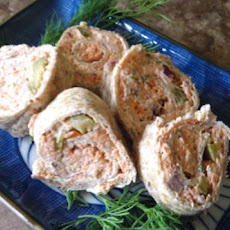 Smoked Salmon Roll-Ups