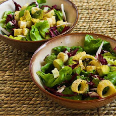 Rich Salad with Hearts of Palm, Avocado, and Radicchio