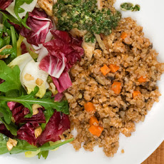 Mushroom and Carrot Bulgur Recipe