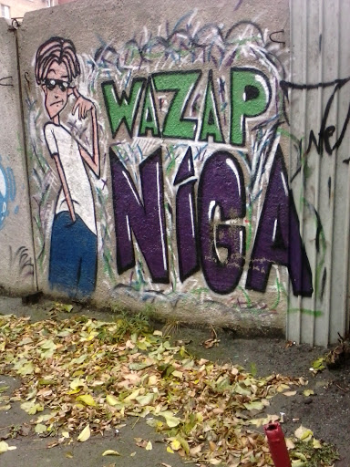 Wazap Niga Graffiti