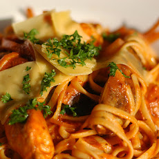 Linguine with Two-Olive Marinara