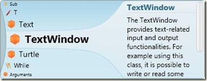 Image from Introducing Small Basic