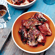 Honey-Glazed Baby Back Ribs with Whiskey Marinade