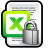 Excel Lock mobile app icon