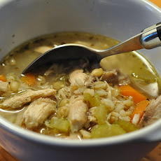 Easy Chicken Barley Soup