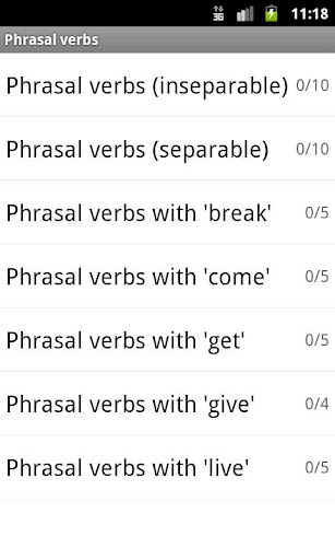 Phrasal Verbs