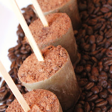 Coffee-Cardamom Popsicles with Guittard Chocolate Powder