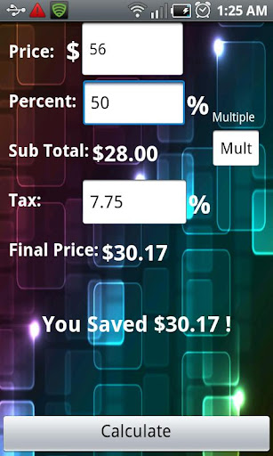 The Discount Calculator Lite