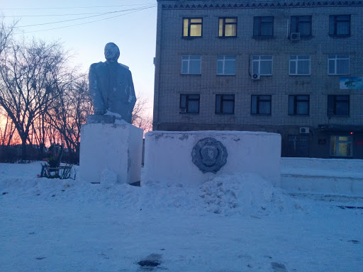 Памятник Ленину. Глядянское