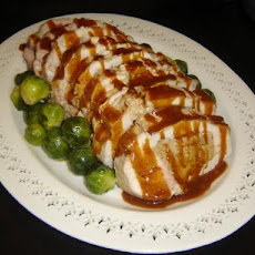 Apple Stuffed Pork Roast