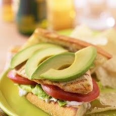 Grilled Buffalo Chicken And Avocado Sandwiches