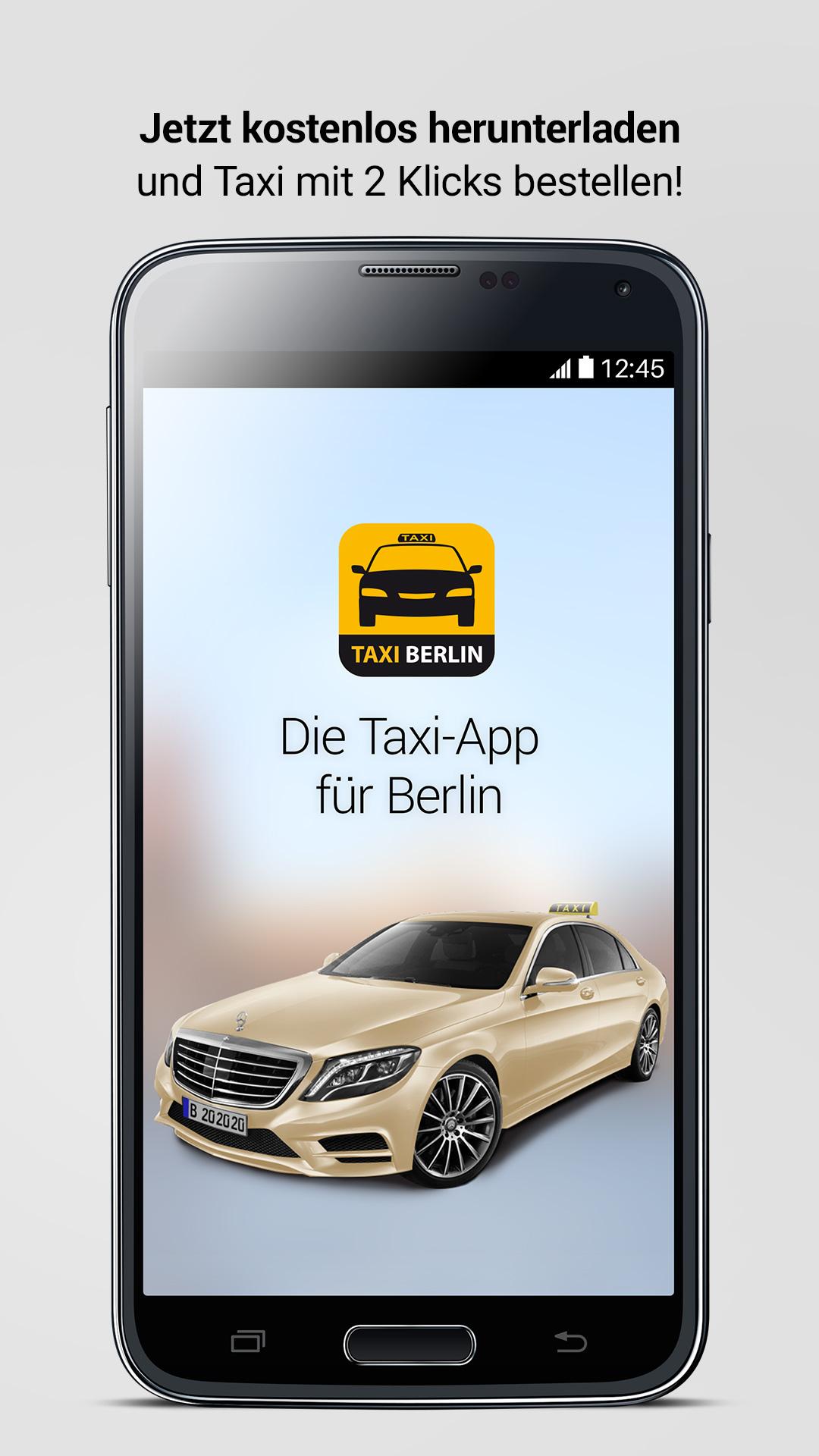 Android application Taxi Berlin (030) 202020 screenshort