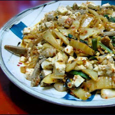 Pork and Tofu in Kimchee