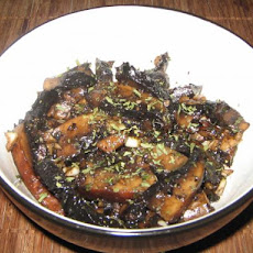 Garlicky Portabella Mushrooms
