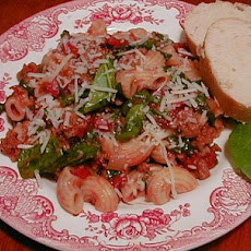 Shelly's Spinach Beef Skillet Dinner