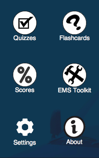 Android application EMT Academy screenshort