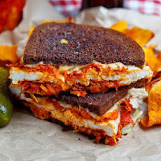 The Kimchi Rachel Sandwich (aka Roast Turkey Reuben Sandwich with Kimchi)