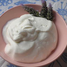 Lavender Vanilla Crème Chantilly