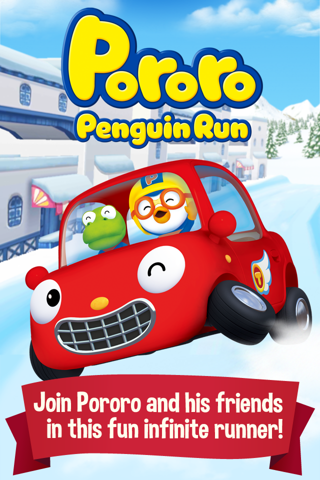 Android application Pororo Penguin Run screenshort