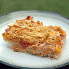 Phili Santa Fe Chicken Casserole