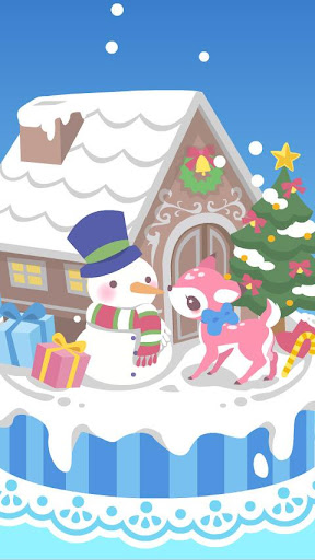 snow dream♪cute christmas FREE