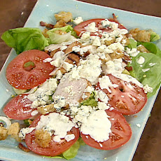 Kicked Up BLT Chicken Salads with Blue Cheese