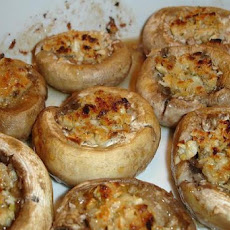 Greek Stuffed Mushrooms
