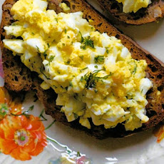 Open-Face Egg Salad Sandwich Recipe