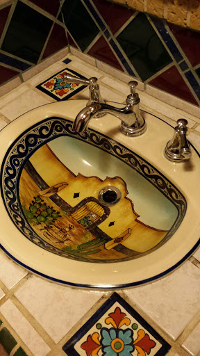 Artistic Mexican Sink Painting