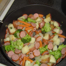 Kielbasa Skillet Supper