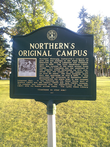 Historical Marker: Northern's Original Campus