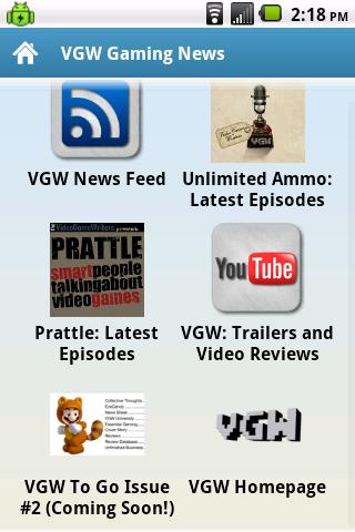 VGW Gaming News