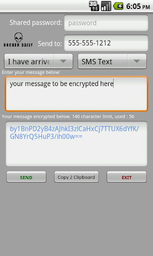 Encrypted Messages Plus