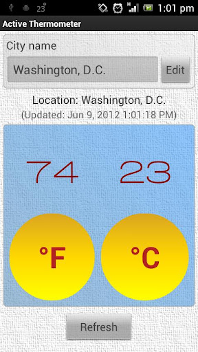 Active Thermometer