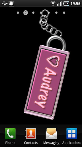 Audrey Name Tag